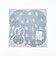 ミッフィー miffy ドロップ ミニタオル ラベンダー ハンカチ 西川