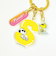 スヌーピー 『S』 イニシャル3連アクリルキーホルダー (イエロー) SNOOPY