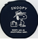 スヌーピー サークルコスメポーチ SNOOPY