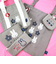ミッフィー miffy 帆布ポーチ グレー