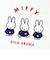 ミッフィー miffy 帆布トートバッグ ホワイト
