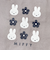 ミッフィー miffy 帆布トートバッグ グレー