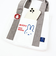 ミッフィー miffy 帆布ミニトートバッグ ホワイト ランチ