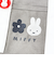 ミッフィー miffy 帆布ミニトートバッグ グレー ランチ