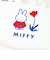 ミッフィー miffy 帆布プチトートバッグ ホワイト ポーチ