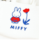 ミッフィー miffy 帆布プチトートバッグ ホワイト ポーチ