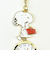 スヌーピー キーチャームウォッチ ごはん 時計 キーホルダー  SNOOPY