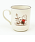 スヌーピー 木箱入マグ ホワイト チャーリーブラウン キッチン マグカップ SNOOPY