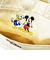 ディズニー ミッキー＆ドナルド ホビーポケットトートバッグ アイボリー ACCOMMODE アコモデ Disney