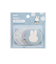 ミッフィー miffy フレークシール ブルー フラワーシリーズ ステッカー 文具 日本製