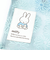 ミッフィー miffy フラットポーチ ブルー フラワーシリーズ