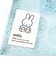ミッフィー miffy フラットポーチ ブルー フラワーシリーズ