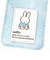 ミッフィー miffy パスケース ブルー フラワーシリーズ