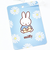 ミッフィー miffy パスケース ブルー フラワーシリーズ
