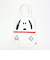スヌーピー 3サイズトートバッグ＆ポーチ・チャーム 5点セット (ホワイト) SNOOPY ROOTOTE ルートート コラボ