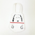 スヌーピー 3サイズトートバッグ＆ポーチ・チャーム 5点セット (ホワイト) SNOOPY ROOTOTE ルートート コラボ