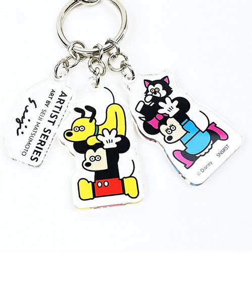 新品　ディズニーDisneyキーホルダー&しおり&ボールペン　ベビーミッキー3点 Amazon.co.jp: [サンスター文具] ディズニー キーホルダー 3連
