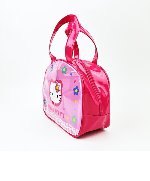 サンリオ ハローキティ ビニールボストンバッグ カオハナ プール