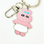 おぱんちゅうさぎ メタルキーリング おぱんちゅ キーホルダー ピンク