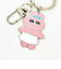 おぱんちゅうさぎ メタルキーリング おぱんちゅ キーホルダー ピンク