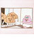 おぱんちゅうさぎ クロワッサン 巾着袋 おぱんちゅ ピンク