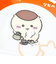 ちいかわ くりまんじゅう リピペタ ステッカー 文具