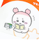 ちいかわ 古本屋 リピペタ ステッカー 文具