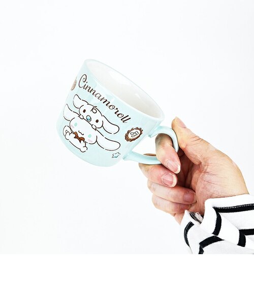 サンリオ シナモロール ラテアートマグカップ コップ シナモン Sanrio