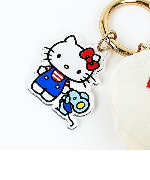 サンリオ ハローキティ プチポーチチャーム キーホルダー
