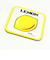 内藤ルネ LEMON コースター イエロー キッチン 日本製