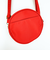 水森亜土 LOVE ラウンドポシェット レッド ショルダーバッグ