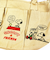 スヌーピー バケツ型2WAYトートバッグ ベージュ ショルダーバッグ ROOTOTE ルートート コラボ SNOOPY