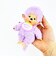 モンチッチ COLORS キーチェーン ぬいぐるみ (パープル)