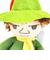 ムーミン スナフキン 手のひらぬいぐるみ