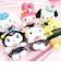 サンリオ ポチャッコ ギンガムデニム マスコット ぬいぐるみ Sanrio