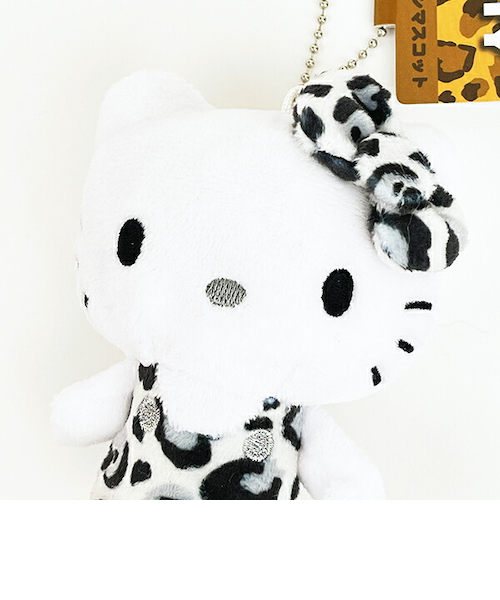 サンリオ ハローキティ ヒョウ柄シリーズ ボールチェーンマスコット