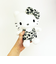 サンリオ ハローキティ ヒョウ柄シリーズ お座りぬいぐるみ モノクロ Sanrio