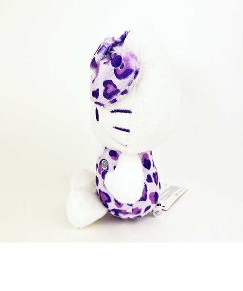 サンリオ ハローキティ ヒョウ柄シリーズ お座りぬいぐるみ パープル