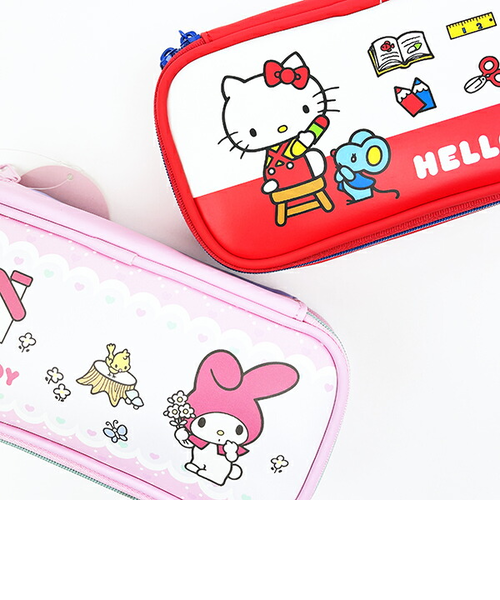 スポーツ系　ゴスロリ　パンク　キティ　ペン　ピン　メモ サンリオ ハローキティ ペンポーチ ペンケース 文具 Sanrio