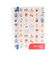 サンリオキャラクターズ ゴムバンド付クリアファイル5Ｐ＋Ｆ NLC 文具 Sanrio