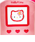 サンリオ ハローキティ ガラケー型ペンスタンド カオハナ Sanrio