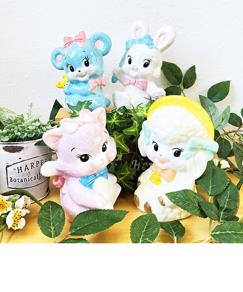 SWIMMERスイマー　貯金箱　ハグリー　リバニー　ラッフィー SWIMMER(スイマー) リバニー 貯金箱 バンク｜パーフェクト