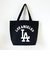 MLB(メジャーリーグ) ドジャース キャンパストートバッグ ブラック