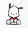 サンリオ ポチャッコ キーホルダー付きサガラポーチ Sanrio