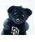 MLB(メジャーリーグ) パドレス ベアキーホルダー(大) ブラック