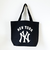 MLB(メジャーリーグ) ヤンキース キャンパストートバッグ ブラック