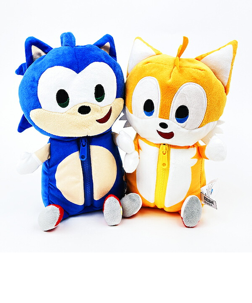 ソニック・ザ・ヘッジホッグ テイルス 変身ネックピロー まくら