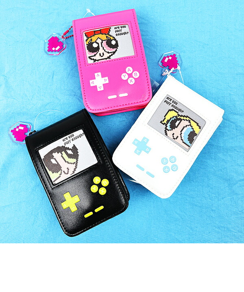 パワーパフガールズ バブルス ゲームモチーフポーチ パワパフ