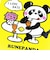内藤ルネ ルネパンダ コースター (date) イエロー キッチン 日本製