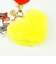 トムとジェリー ハートチャーム イエロー